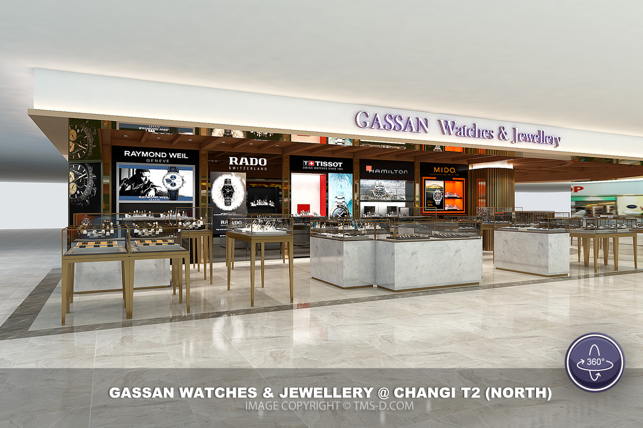 Case B10 – Gassan Watches & Jewellery (Changi T2 North)