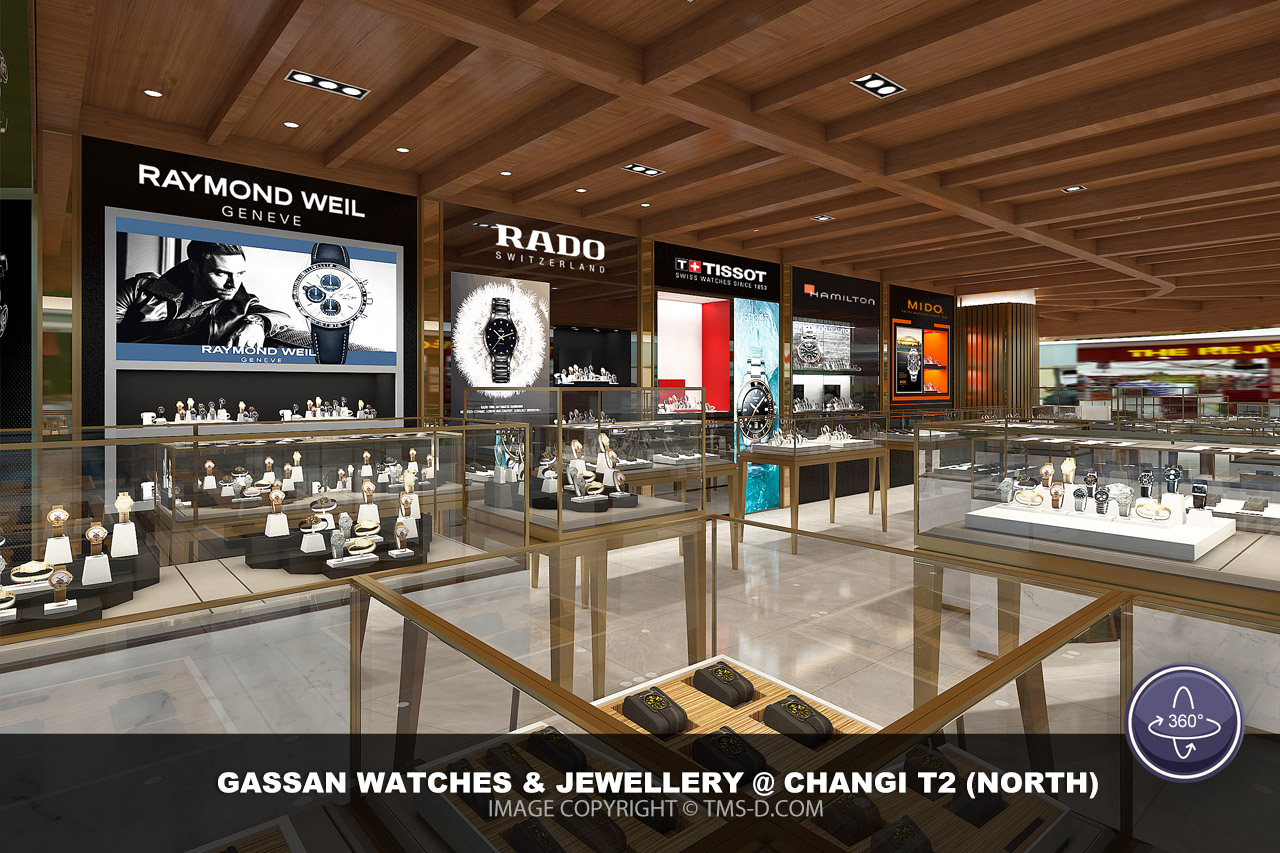 Case B10 – Gassan Watches & Jewellery (Changi T2 North)